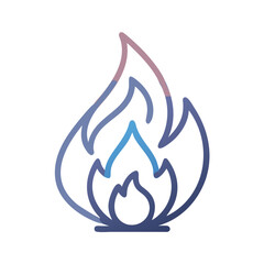 vector fire icon
