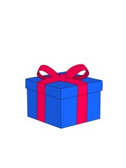 blue gift box