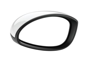 Side view mirror for car isolated PNG