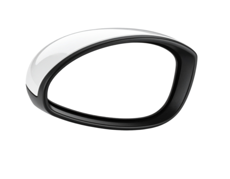Side view mirror for car isolated PNG