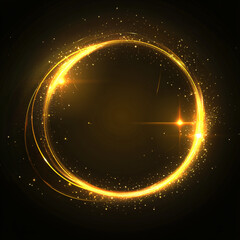 A circle with the glow quot in the dark