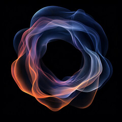 A circle with the glow quot in the dark