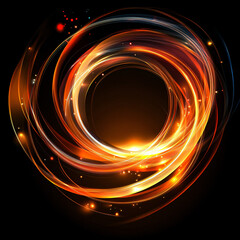 A circle with the glow quot in the dark