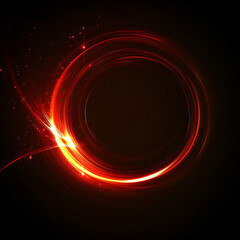 A circle with the glow quot in the dark