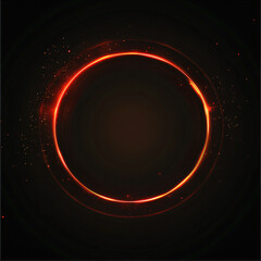 A circle with the glow quot in the dark
