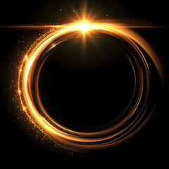 A circle with the glow quot in the dark