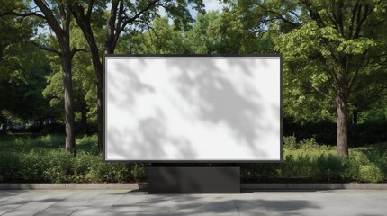 Fototapeta premium Blank street billboard poster 