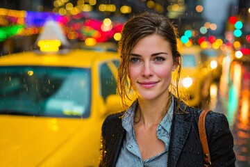 Urban rhythm, rain and routine. Generative AI
