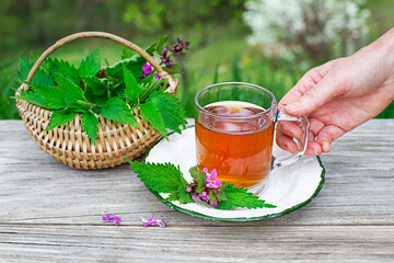 Nettle tea
