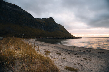 Fototapeta premium Beautiful landscape of Norway Lofoten