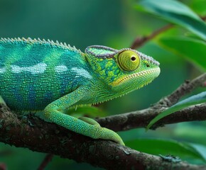 Obraz premium Chameleon, in the wild