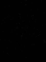 Shining stars in the dark night sky