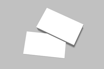 Business Card Mockup Design Blank