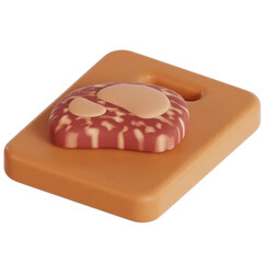Sacrificial Meat 3D Ilustration