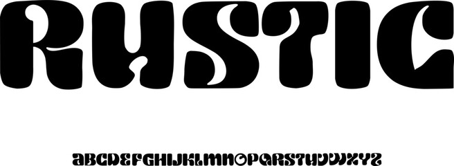 Playful Retro Font - Rustic Style