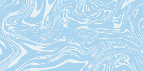 Abstract background seamless pattern with colorful waves. Trendy vector illustration in retro psychedelic style