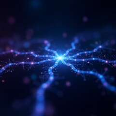 Abstract Neural Network Connectivity Data Visualization