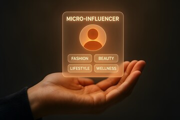 Holographic micro-influencer panel highlights fashion and wellness