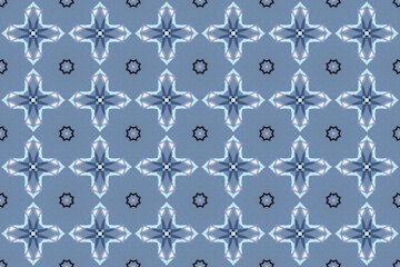 Seamless Decoration Fabric Art Interior Wallpaper Texture Tile Geometric Digital Symmetric Luxury Visual Endless Design Textile Fashion Background Perspective Template Shape Graphic Cloth Pattern.