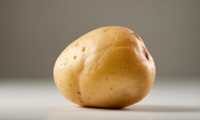 potatoes on a wooden board