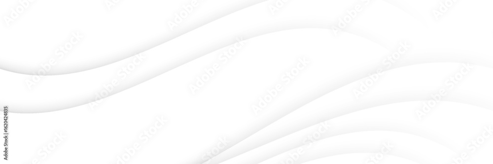 Poster abstract white and gray background with modern striped design and geometric round shapes. vector ill