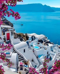 Fotobehang Santorini santorini island greece  © UQink