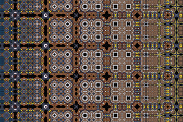 Seamless Texture Endless Textile Wallpaper Art Cloth Fabric Luxury Tile Design Template Graphic Background Fashion Perspective Visual Geometric Decoration Shape Interior Digital Symmetric Pattern.