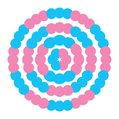 Light blue and pink decorations. Patterns. Graphics. Designs. Vectors. Frames. Decoration. 