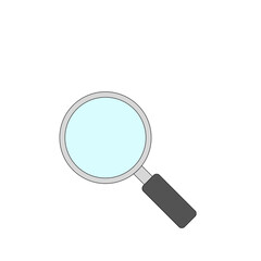 シンプルな虫眼鏡・ルーペ