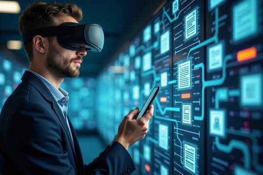 Virtual Explorer: Navigating a Digital Archive with Virtual Reality Glasses