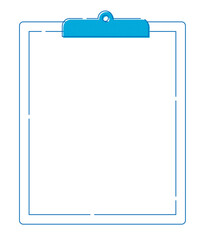 Clipboard. Decorative graphics for text. Vector. Design. Points. Clip.