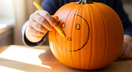 Pumpkin carving contest preparation