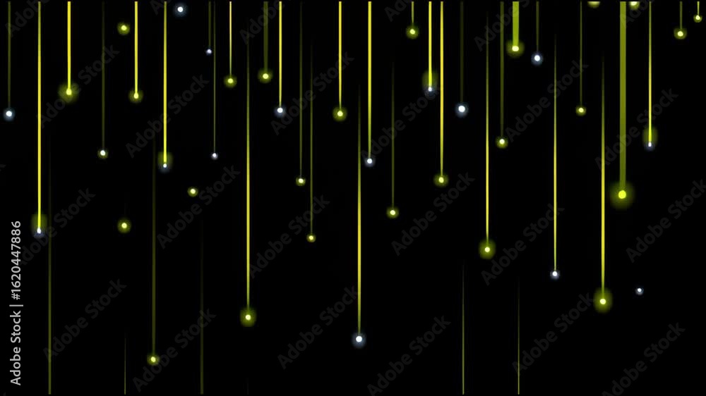 Aufkleber bright moving lights create dazzling visual experience in dark setting