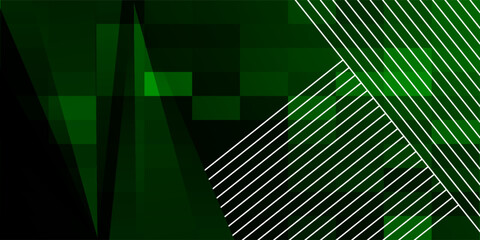 Corporate concept green and white grey contrast background. Vector