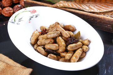 Chinese cuisine, Cantonese cuisine, five spice peanuts