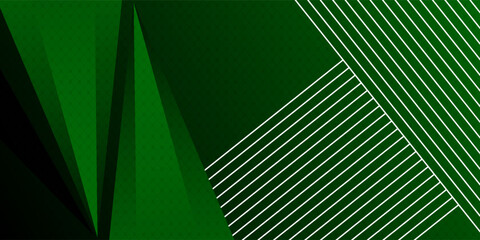 Corporate concept green and white grey contrast background. Vector