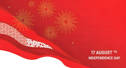 Celebrate Independence Day with vibrant fireworks and festive designs on August 17th