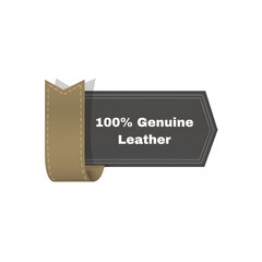 Genuine leather transparent PNG file
