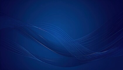 Abstract Blue Wave Design With Dots