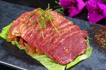 Chinese cuisine, Cantonese cuisine, five spice donkey meat