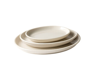 Classic Ivory Food Platter Set Elegant Dining Table Serving Style.