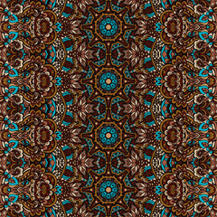 seamless pattern with flowers