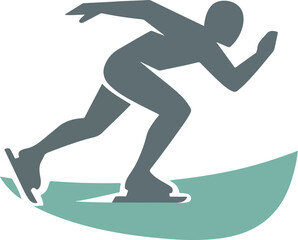 running man silhouette