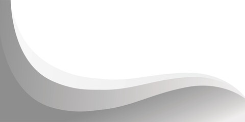 white wave abstract background design