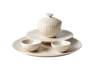 Pure Pearl Korean Dish Set Classic Modern Appeal.