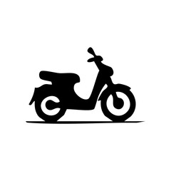 Obraz premium motorcycle vector icon