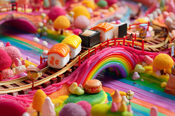 Sushi Express in Candyland