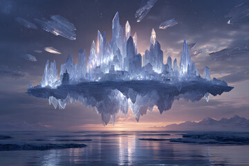 Frozen Kingdom Above the Horizon