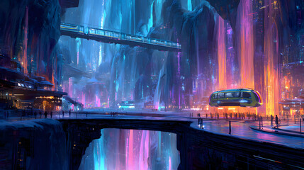 Neon Abyss Metropolis