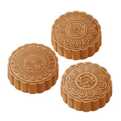 Vector moon cake